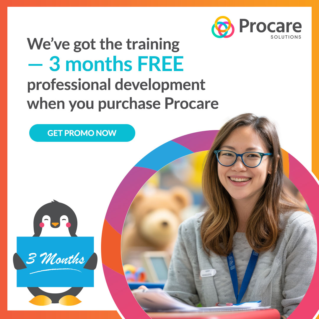 3 months FREE professional development with your Procare purchase